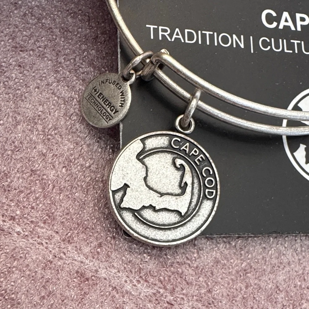 Alex and Ani Silver Cape Cod Charm Bracelet - Picture 2 of 3